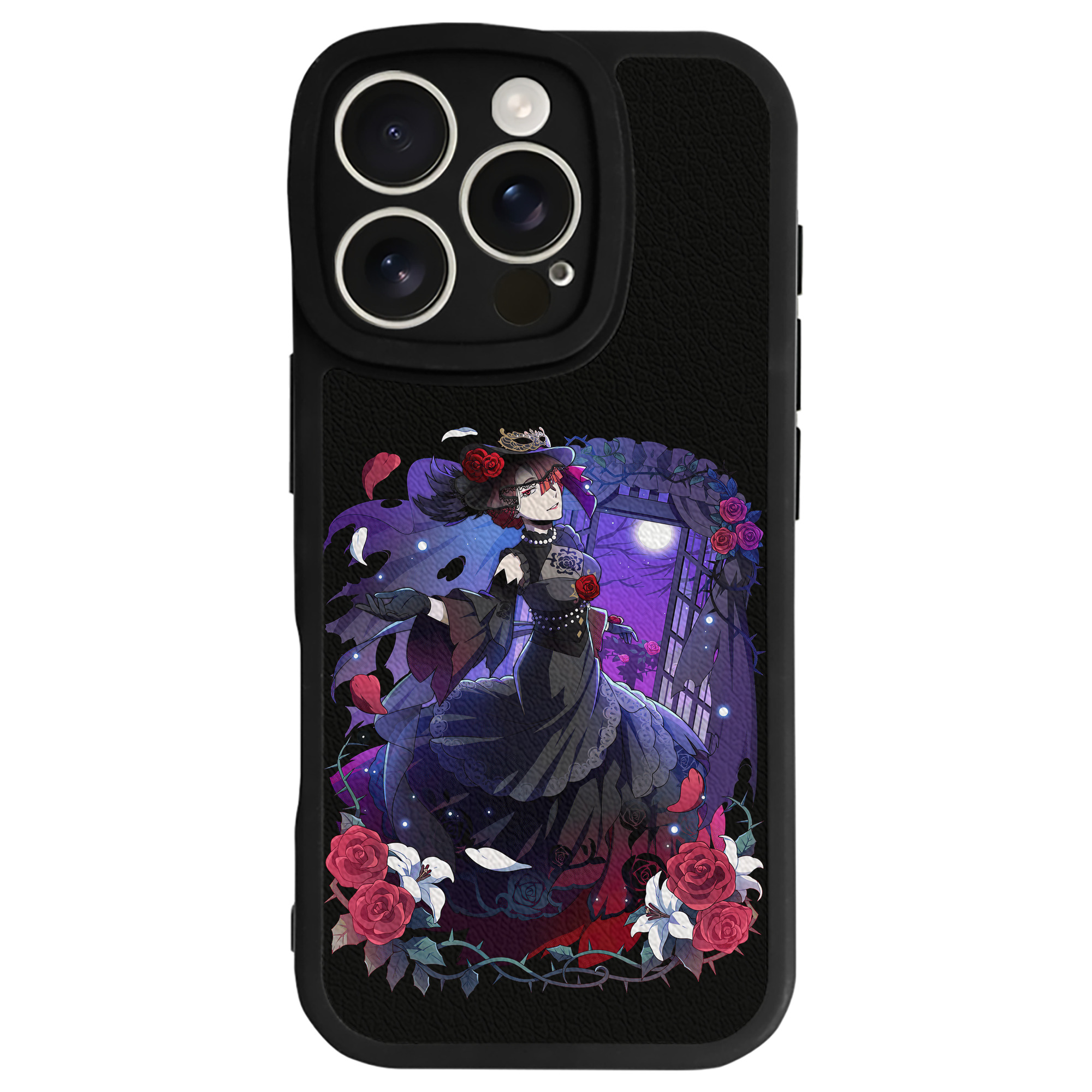 （画像用） 文豪ストレイドッグス Bungo Stray Dogs 【iPhone 16シリーズ対応】シリコンスマホケース（レザー調） 材質：シリコン